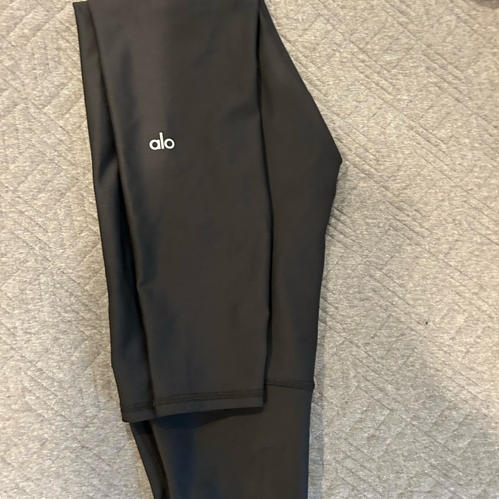 ALO Yoga Airlift High Waist 7/8 Leggings Black Size small